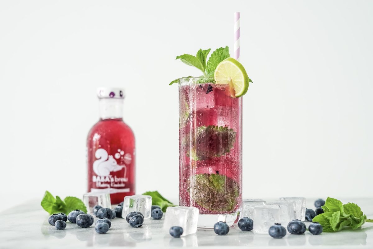 Recipe: Blueberry Kombucha Mojito - Dish Works