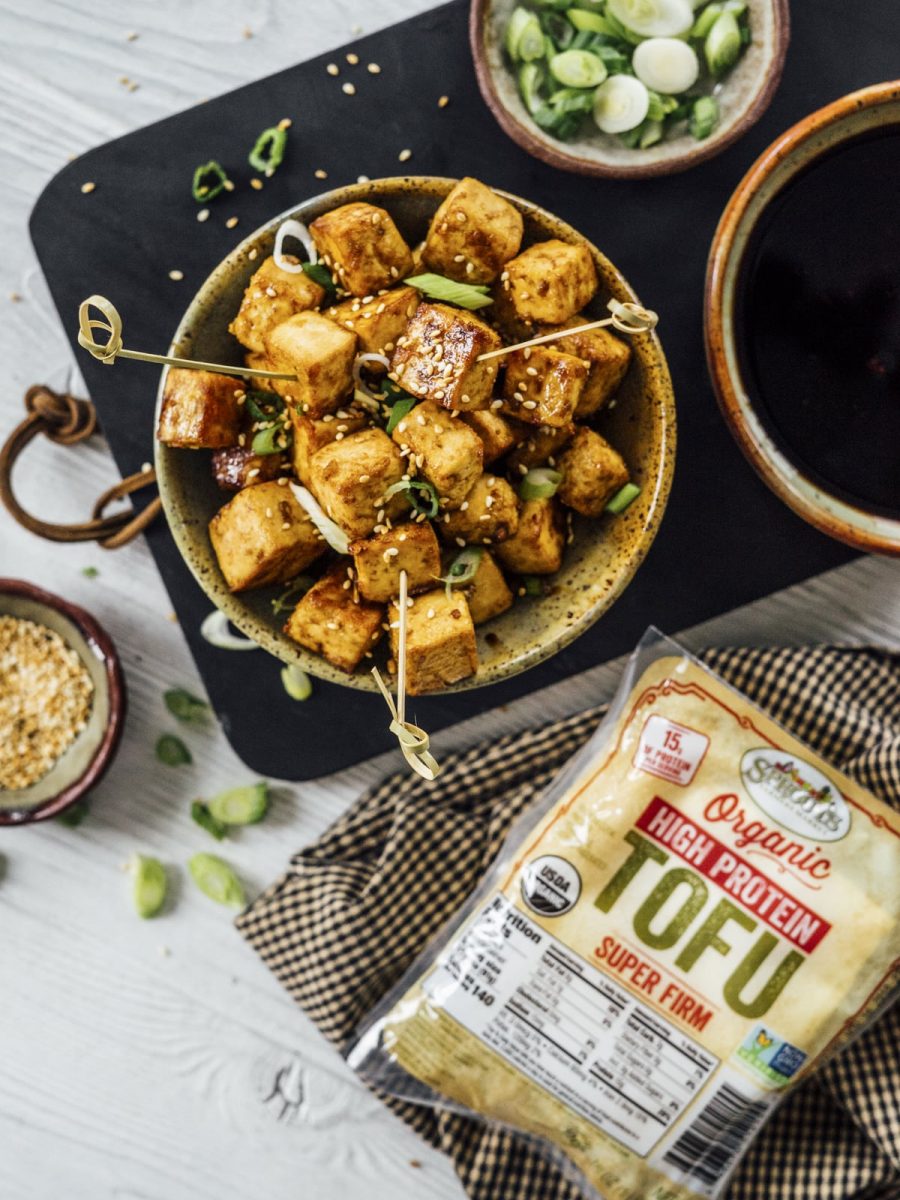 Recipe: Garlic Soy Glazed Tofu Bites - Dish Works