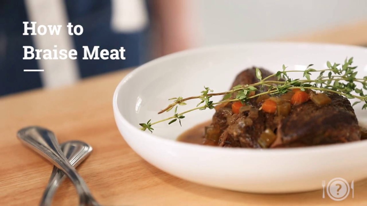 Video How to Braise Meat Dish Works